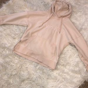 Light pink Calvin Klein hoodie